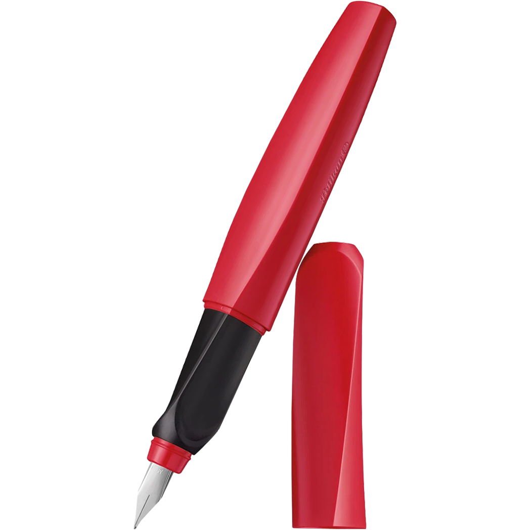 Pelikan Twist Fountain Pen - Fury Red (Boxed)-Pen Boutique Ltd