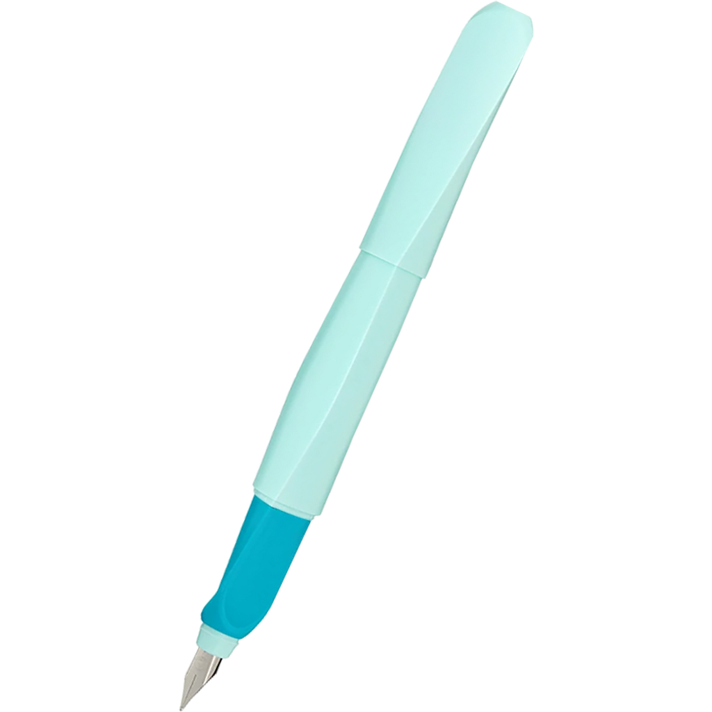 Pelikan Twist Fountain Pen - Neon Mint - Medium (Boxed)-Pen Boutique Ltd