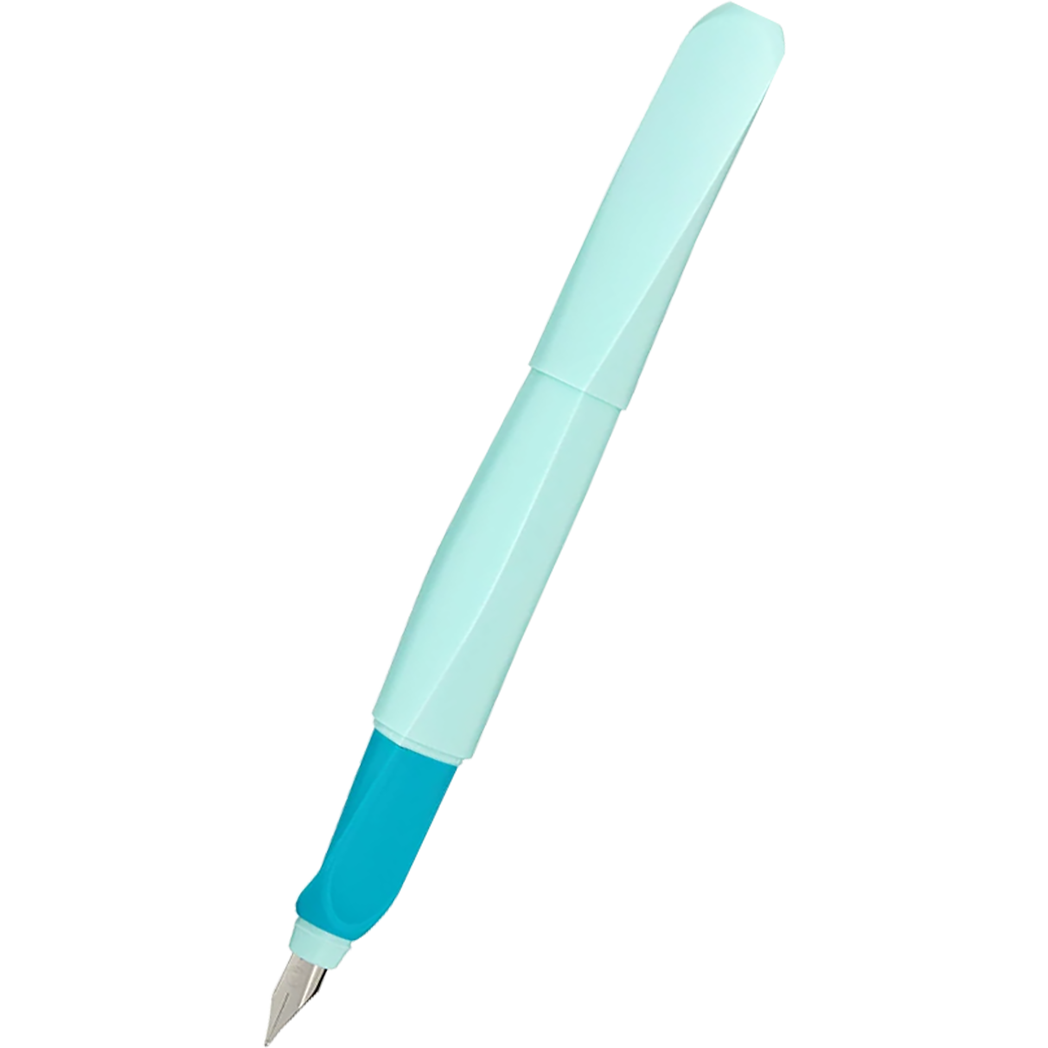Pelikan Twist Fountain Pen - Neon Mint - Medium (Boxed)-Pen Boutique Ltd