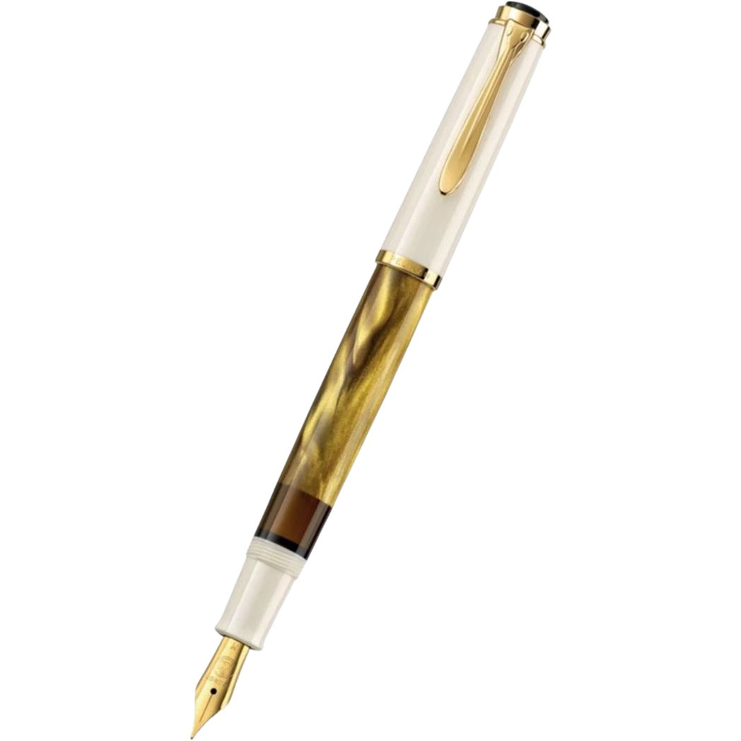 Pelikan Classic Fountain Pen - M200 Gold Marbled (Special Edition) - Pen  Boutique Ltd
