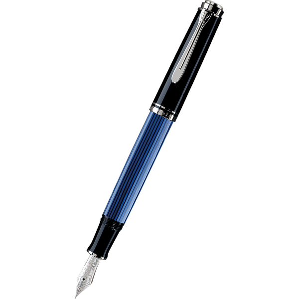 Pelikan Souveran Fountain Pen - M805 Black/Blue B-Pen Boutique Ltd