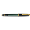 Pelikan Souveran Rollerball Pen - R800 Black & Green Stripe-Pen Boutique Ltd