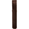 Aston Leather Brown Finger Style Single Pen Case-Pen Boutique Ltd