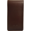 Aston Leather Brown Finger Style Quad Pen Case-Pen Boutique Ltd