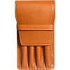 Aston Leather Tan Finger Style Quad Pen Case-Pen Boutique Ltd