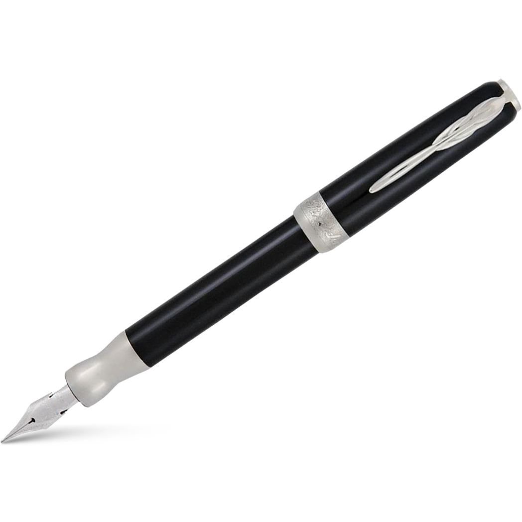Pineider La Grande Belleza(Great Beauty) Gemstone Fountain Pen - Uber Black-Pen Boutique Ltd