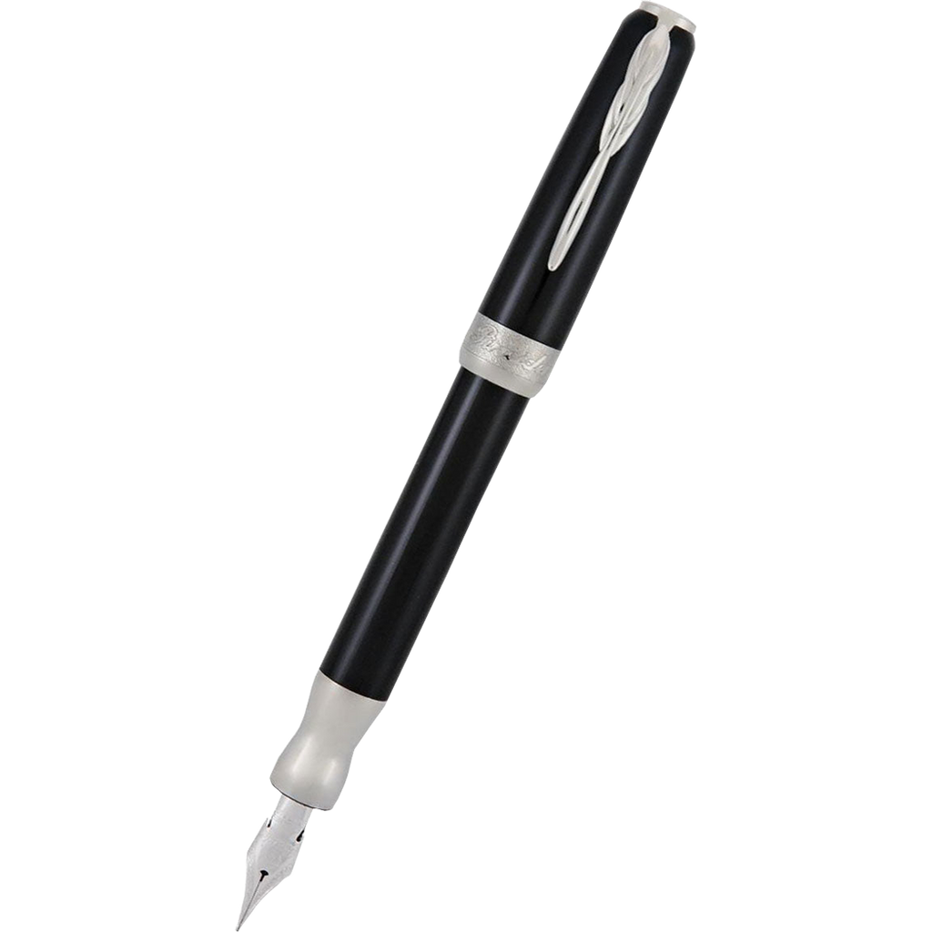 Pineider La Grande Belleza(Great Beauty) Gemstone Fountain Pen - Uber Black-Pen Boutique Ltd