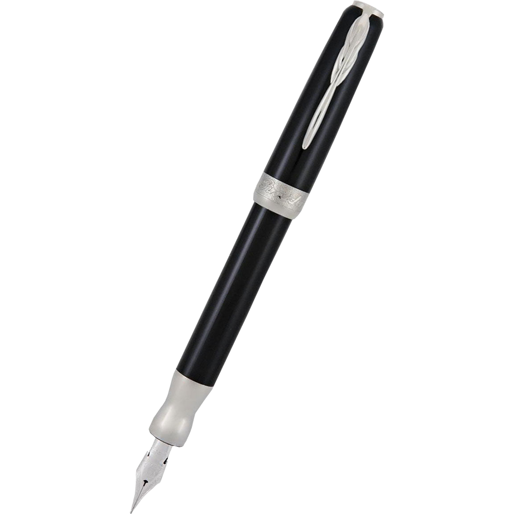 Pineider La Grande Belleza(Great Beauty) Gemstone Fountain Pen - Uber Black-Pen Boutique Ltd