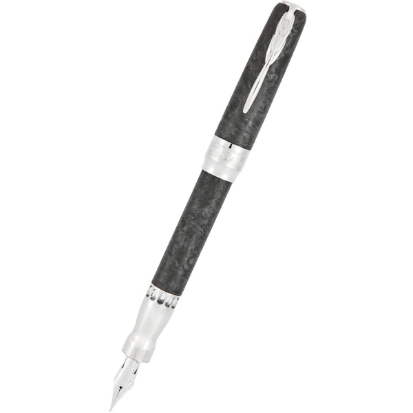 Pineider La Grande Belleza (Great Beauty) Forged Carbon Fountain Pen (Limited Edition)-Pen Boutique Ltd