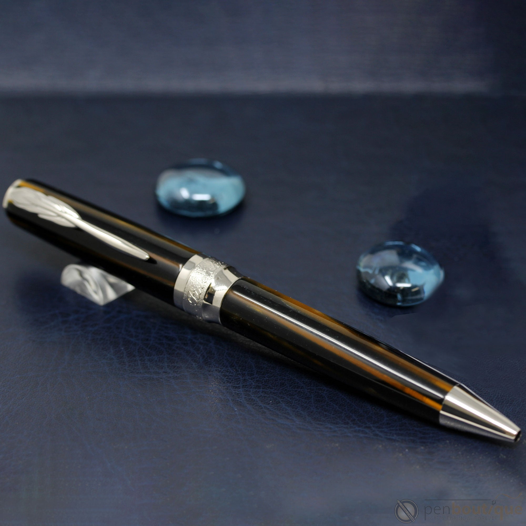 Pineider Arco Ballpoint Pen - Limited Edition - Blue Bee-Pen Boutique Ltd