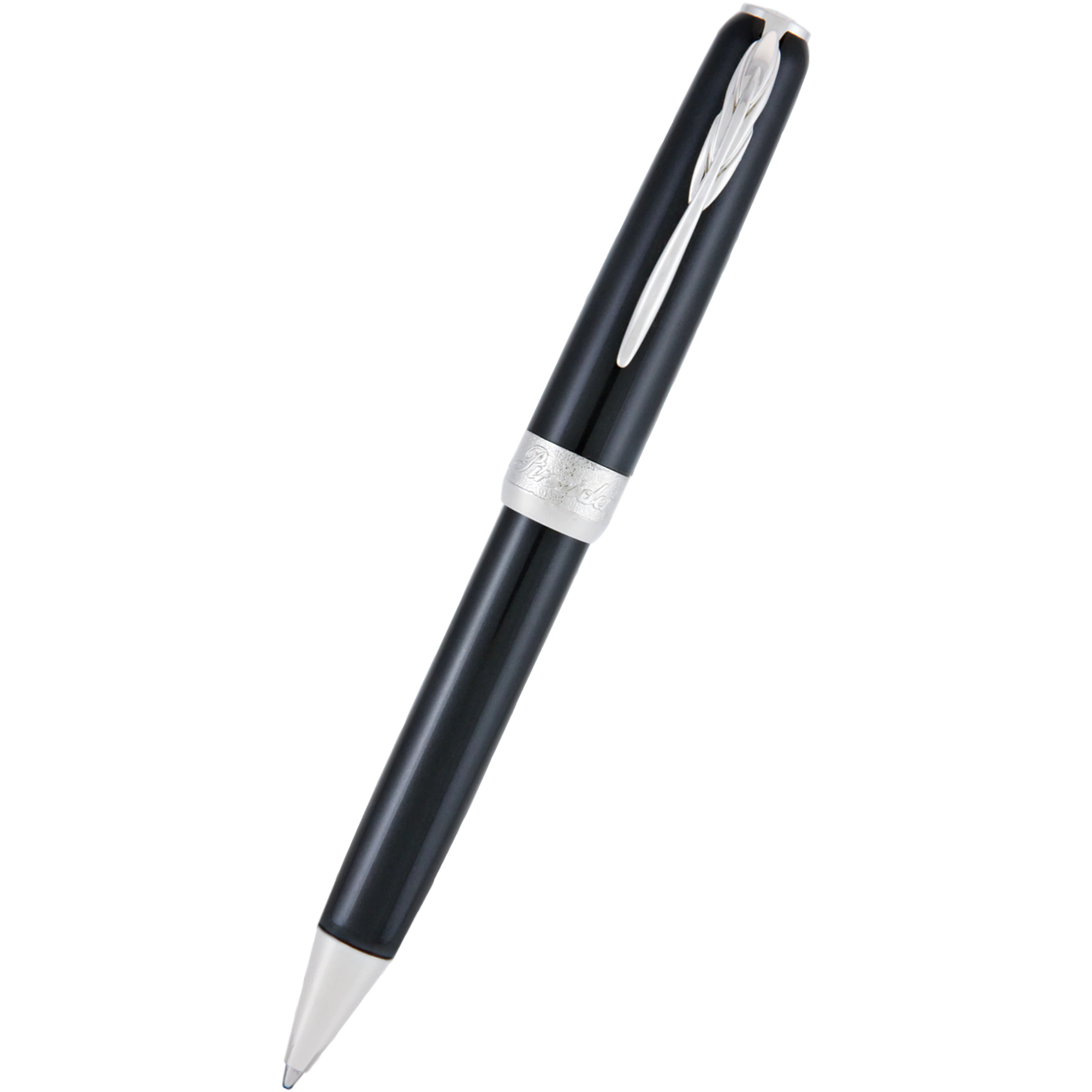 Pineider Full Metal Jacket Ballpoint Pen - Midnight Black-Pen Boutique Ltd
