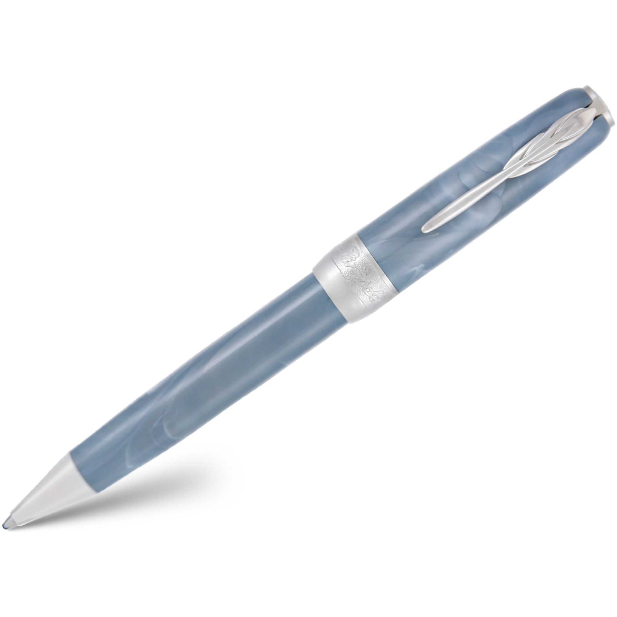 Pineider Full Metal Jacket Ballpoint Pen - Ash Grey-Pen Boutique Ltd