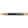 Parker Duofold Prestige Blue Chevron with Gold Trim Ballpoint Pen-Pen Boutique Ltd