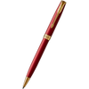 Parker Sonnet Red Lacquer with Gold Trim Ballpoint-Pen Boutique Ltd