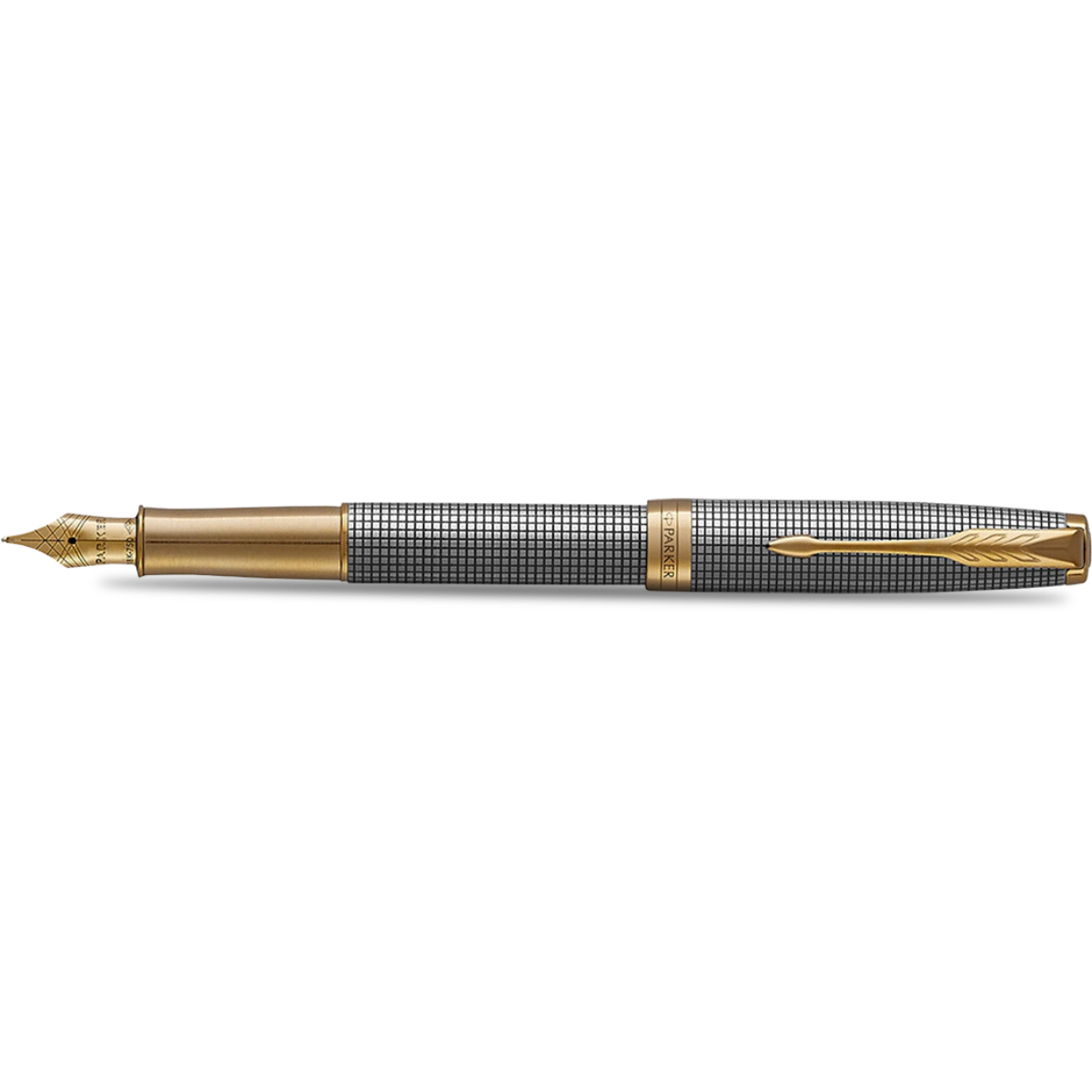 Parker Sonnet Prestige Cisele with Gold Trim Fountain Pen - 18K-Pen Boutique Ltd