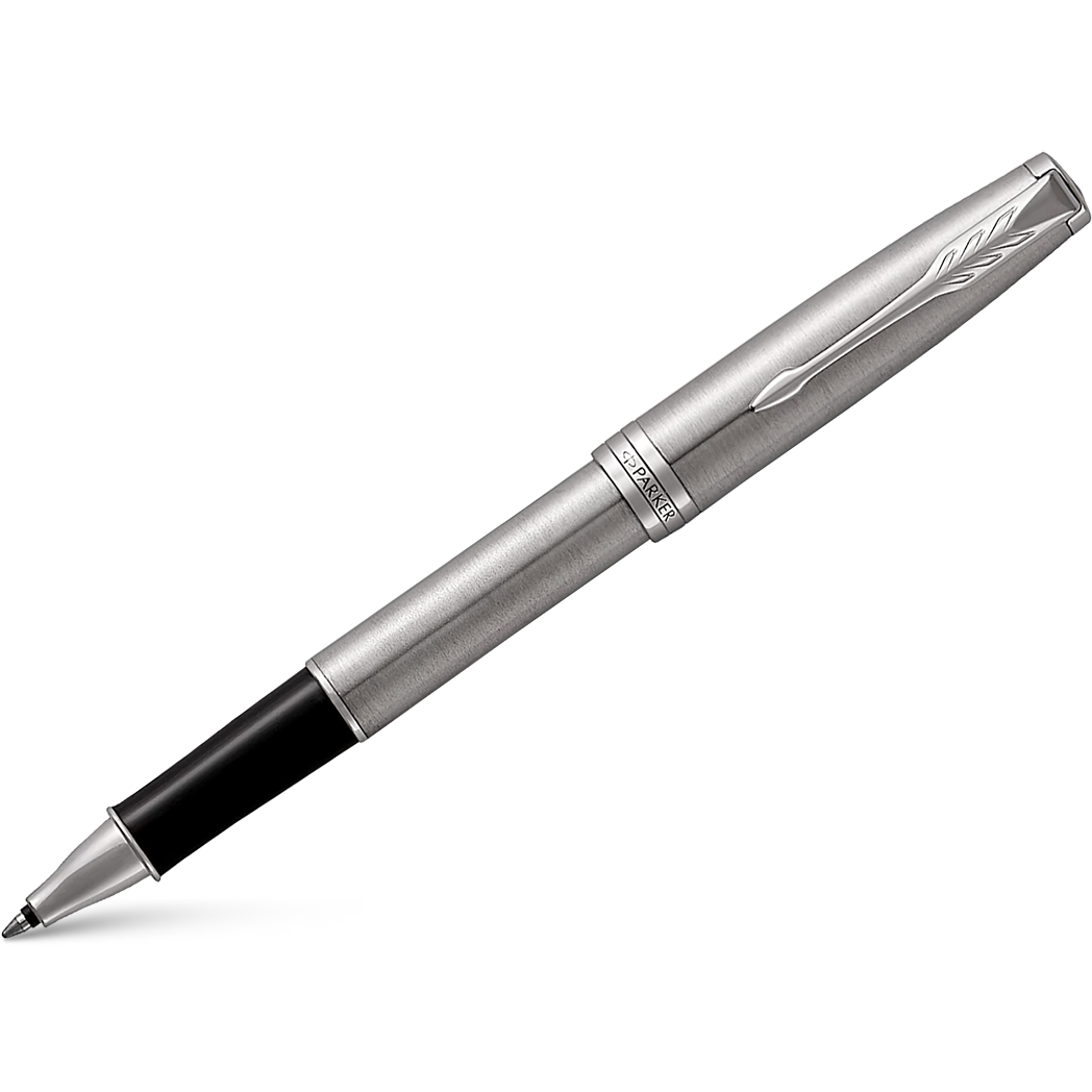 Parker Sonnet Stainless Steel with Chrome Trim Rollerball Pen-Pen Boutique Ltd
