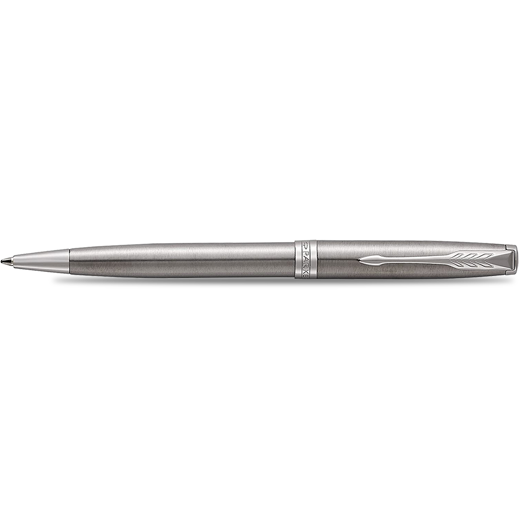 Parker Sonnet Stainless Steel with Chrome Trim Ballpoint Pen-Pen Boutique Ltd