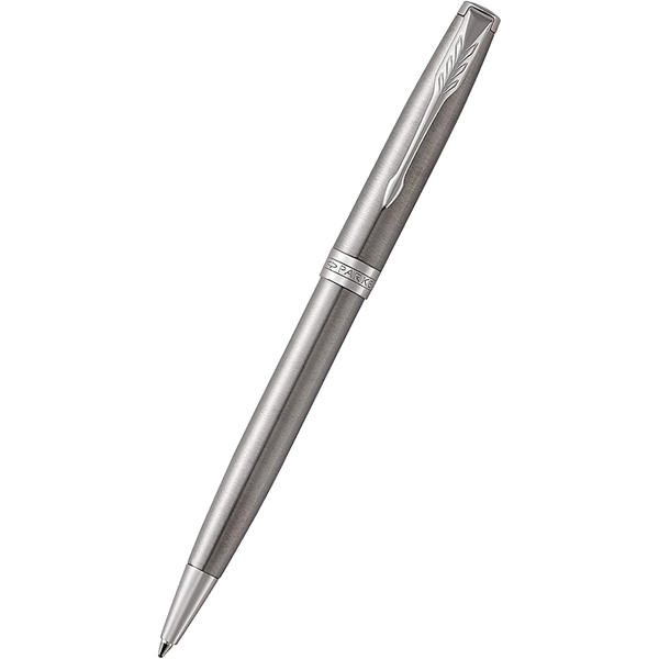 Parker Sonnet Stainless Steel with Chrome Trim Ballpoint Pen-Pen Boutique Ltd