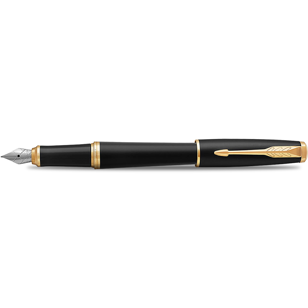 Parker Urban Muted Black with Gold Trim Fountain Pen-Pen Boutique Ltd