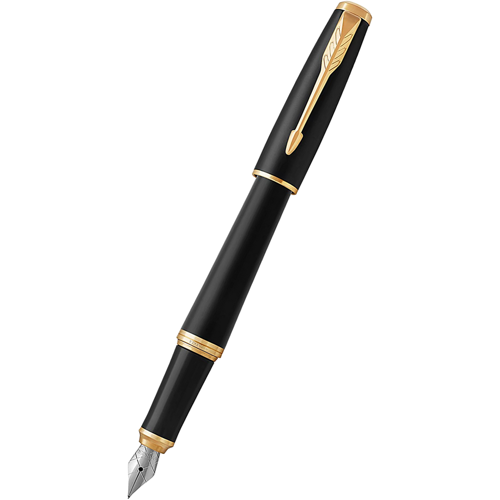 Parker Urban Muted Black with Gold Trim Fountain Pen-Pen Boutique Ltd