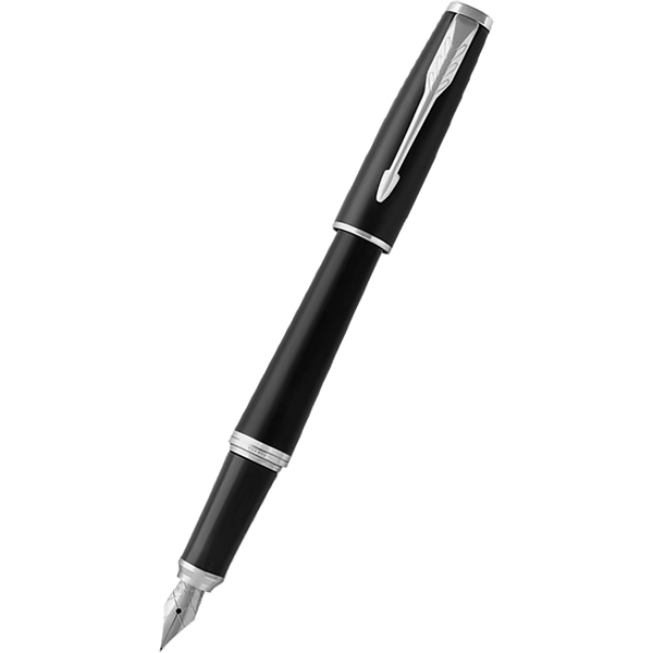Parker Urban Muted Black with Chrome Trim Fountain Pen-Pen Boutique Ltd
