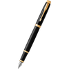 Parker IM Black with Gold Trim Fountain Pen-Pen Boutique Ltd
