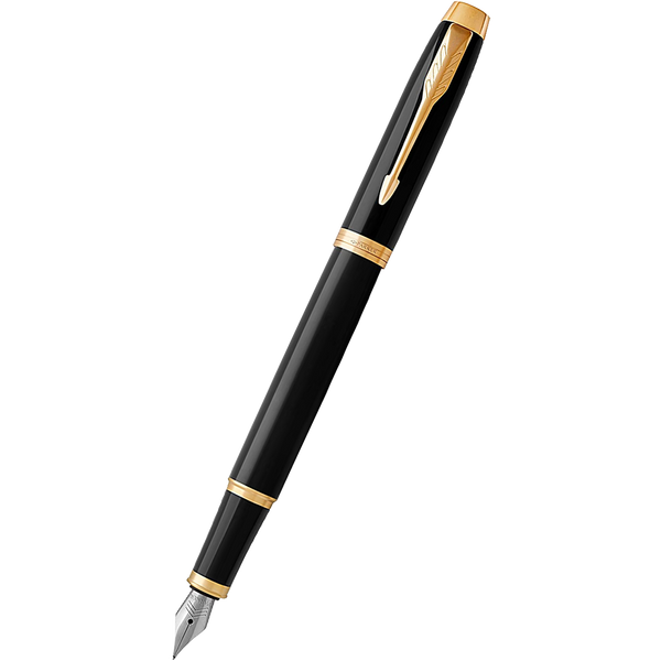 Parker IM Black with Gold Trim Fountain Pen-Pen Boutique Ltd