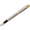 Parker IM Brushed Metal with Gold Trim Rollerball-Pen Boutique Ltd