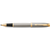 Parker IM Brushed Metal with Gold Trim Rollerball-Pen Boutique Ltd