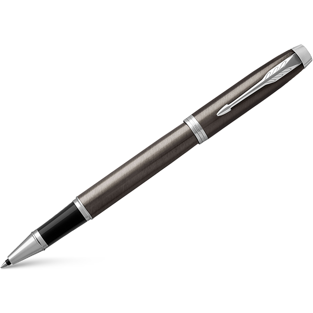 Parker IM Dark Espresso with Chrome Trim Rollerball-Pen Boutique Ltd