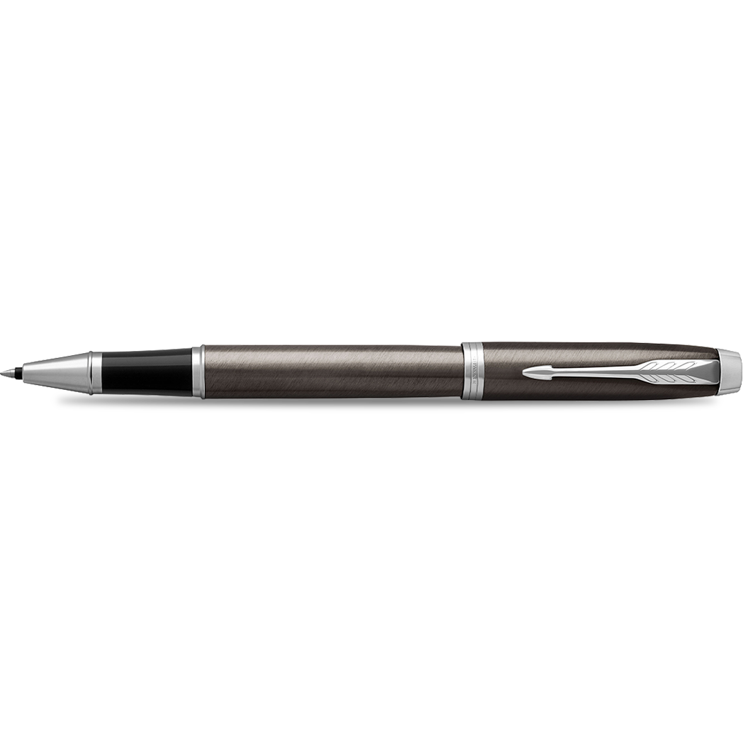 Parker IM Dark Espresso with Chrome Trim Rollerball-Pen Boutique Ltd