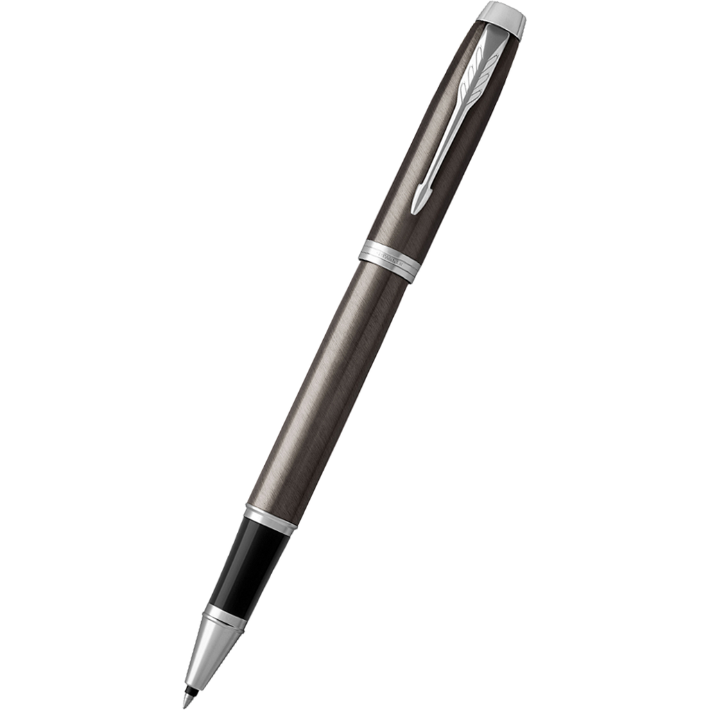 Parker IM Dark Espresso with Chrome Trim Rollerball-Pen Boutique Ltd