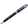 Parker Sonnet Blue with Chrome Trim Fountain Pen-Pen Boutique Ltd
