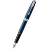 Parker Sonnet Blue with Chrome Trim Fountain Pen-Pen Boutique Ltd