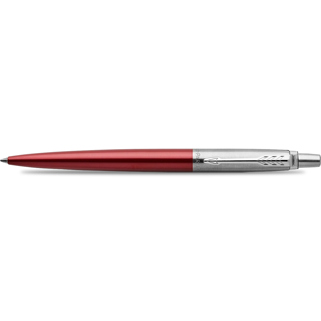 Parker Jotter Kensington Red with Chrome Trim Ballpoint Pen-Pen Boutique Ltd