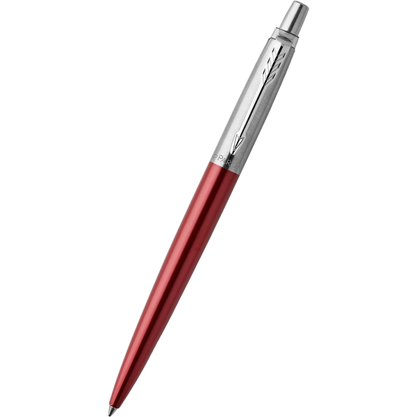 Parker Jotter Kensington Red with Chrome Trim Ballpoint Pen-Pen Boutique Ltd