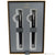 Parker Sonnet Black Lacquer & Matte Black Ballpoint Duo Gift Set - Chrome Trim-Pen Boutique Ltd