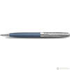 Parker Sonnet Premium Refresh Ballpoint Pen - Metal & Blue - Chrome Trim-Pen Boutique Ltd
