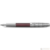 Parker Sonnet Premium Refresh Fountain Pen - Metal & Red - Chrome Trim-Pen Boutique Ltd