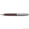 Parker Sonnet Premium Refresh Ballpoint Pen - Metal & Red - Chrome Trim-Pen Boutique Ltd