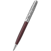 Parker Sonnet Premium Refresh Ballpoint Pen - Metal & Red - Chrome Trim-Pen Boutique Ltd