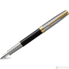 Parker Sonnet Premium Refresh Fountain Pen - Metal & Black - Gold Trim-Pen Boutique Ltd
