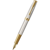 Parker Sonnet Premium Refresh Fountain Pen - Silver Mistral - Gold Trim-Pen Boutique Ltd