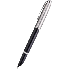 Parker 51 Next Generation Fountain Pen - Black - Chrome Trim-Pen Boutique Ltd