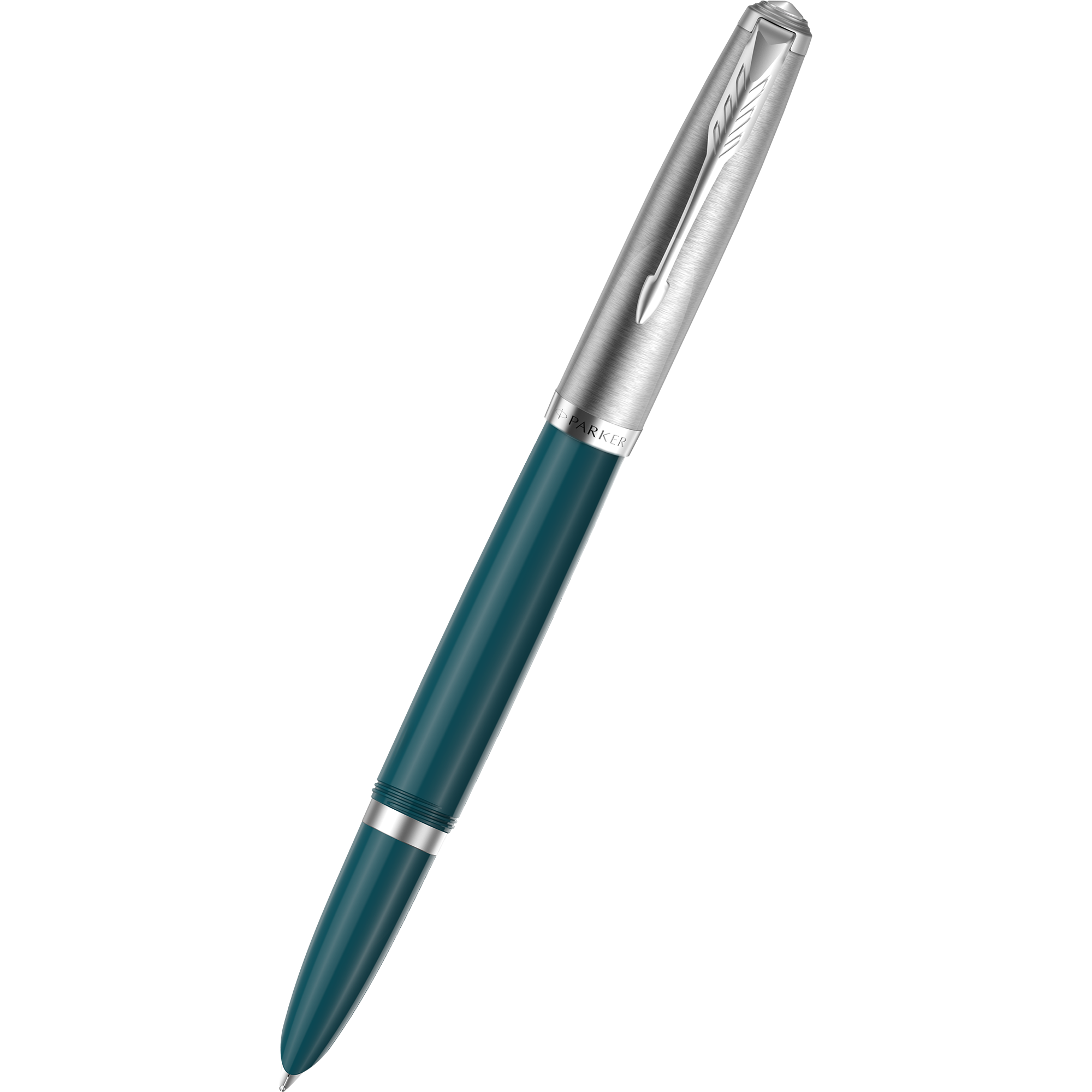 Parker 51 Next Generation Fountain Pen - Teal Blue - Chrome Trim-Pen Boutique Ltd