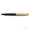 Parker 51 Next Generation Ballpoint Pen - Deluxe Plum - Gold Trim-Pen Boutique Ltd