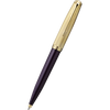 Parker 51 Next Generation Ballpoint Pen - Deluxe Plum - Gold Trim-Pen Boutique Ltd