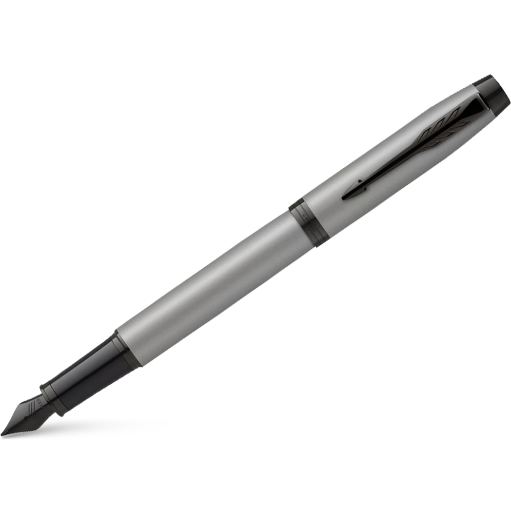 Parker IM Fountain Pen - Achromatic Matte Grey-Pen Boutique Ltd