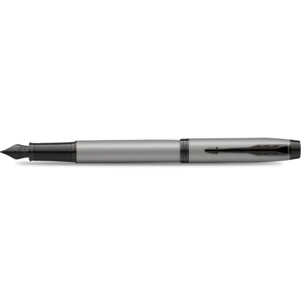 Parker IM Fountain Pen - Achromatic Matte Grey-Pen Boutique Ltd