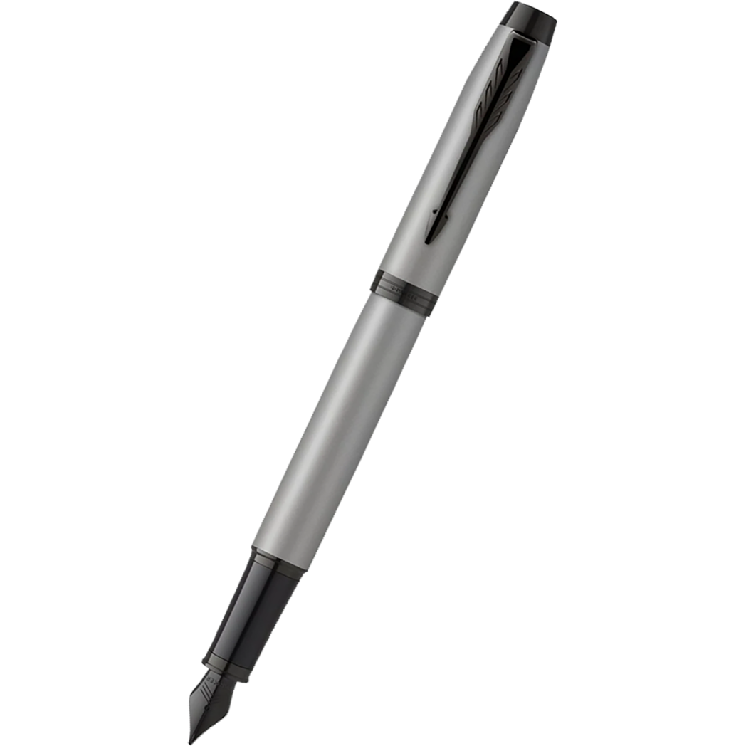 Parker IM Fountain Pen - Achromatic Matte Grey-Pen Boutique Ltd